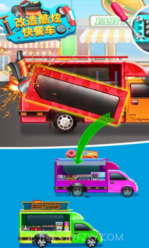 改造炫酷快餐车截图4