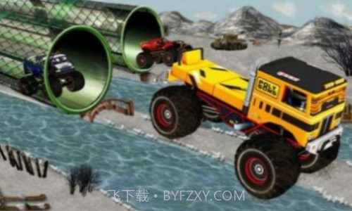 雪地奔驰卡车截图3