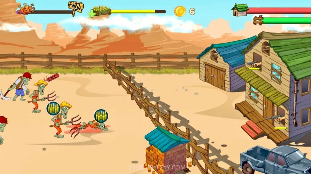 僵尸战斗庄园截图2