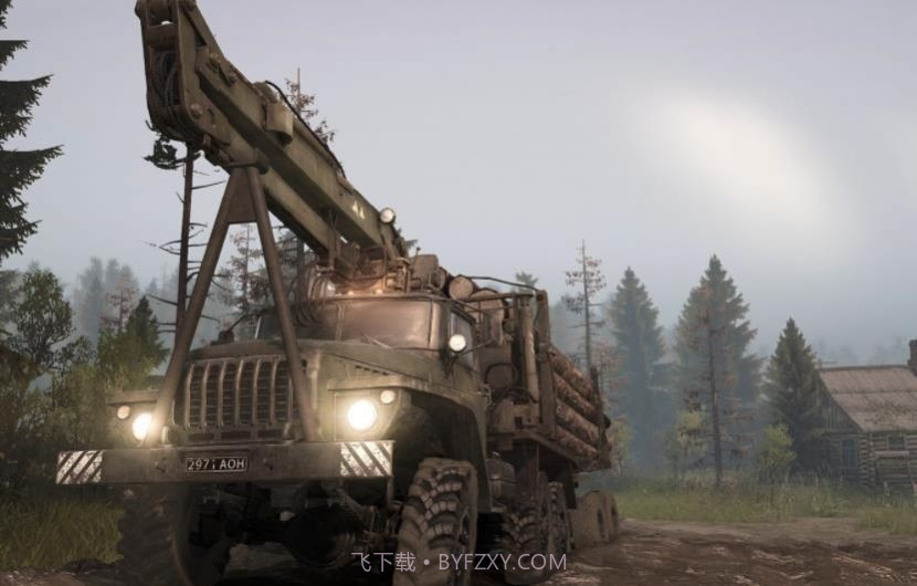 旋转轮胎泥泞奔驰拉棺材截图1