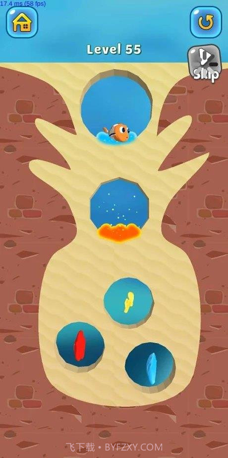 挖掘解谜救救小鱼截图1