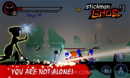 火柴人战士忍者突击截图1