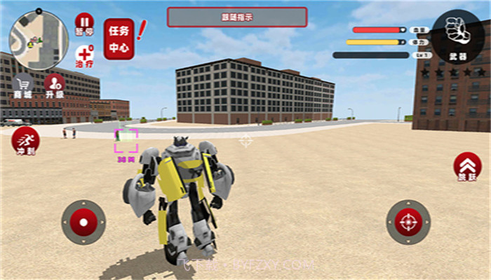 赛车机甲英雄截图3