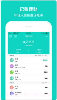 圈子账本截图1 圈子账本截图1