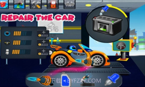 儿童汽车修理工场截图2