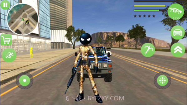 终极陆军火柴人英雄截图1