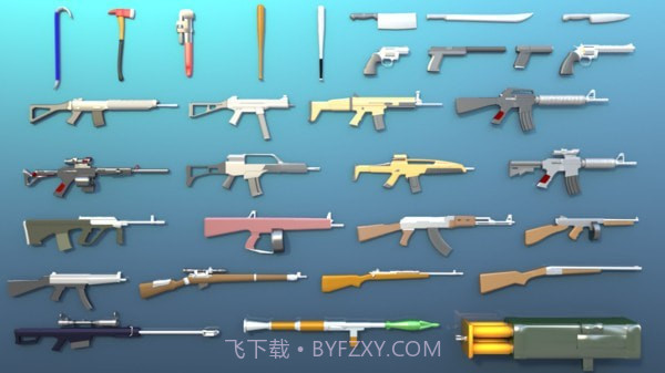 像素战争击败僵尸截图1