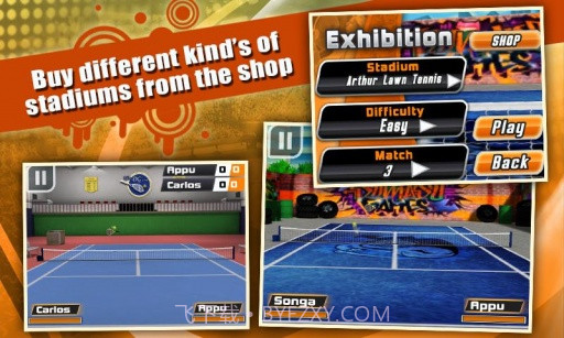 3D网球 Tennis Pro 3D截图1