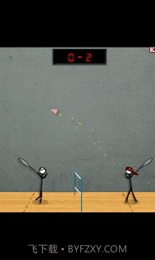 火柴人打羽毛球3截图2