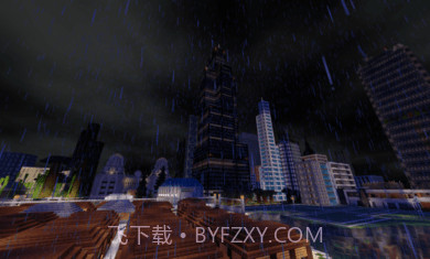 我的世界火炮模组和新奥肖尔城地图截图1