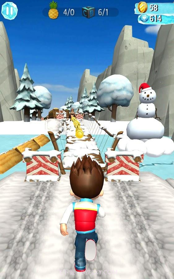 雪地奔跑免费版截图2