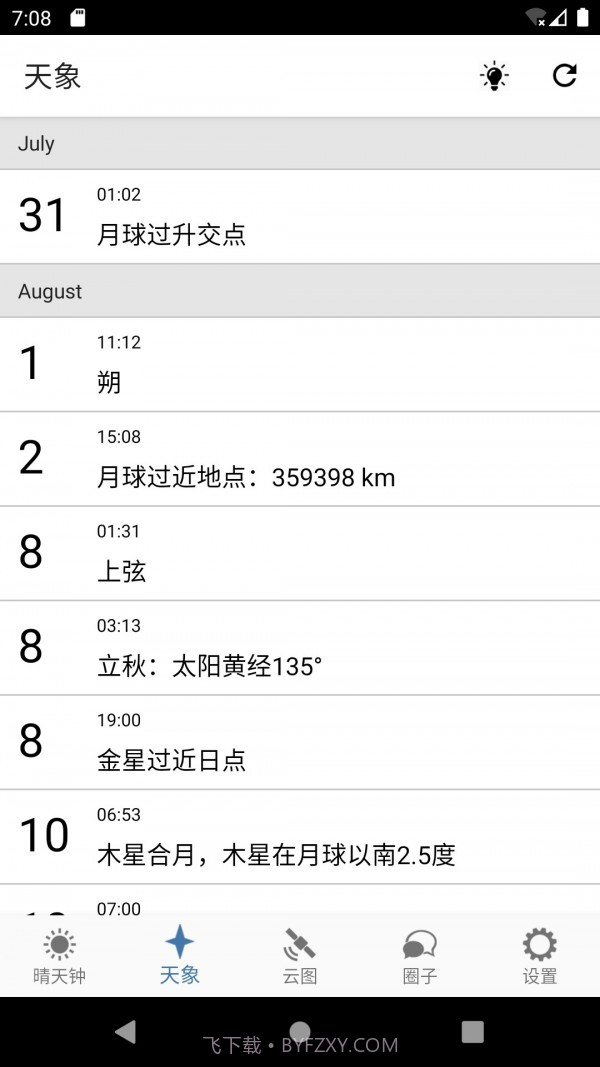 晴天钟截图2 晴天钟截图2