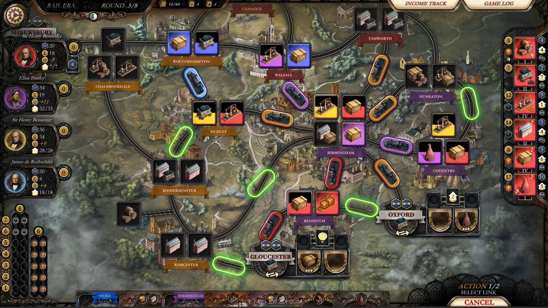 工业革命：伯明翰Brass:Birmingham官网版截图5