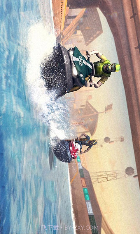 模拟水上特技摩托手机版截图1