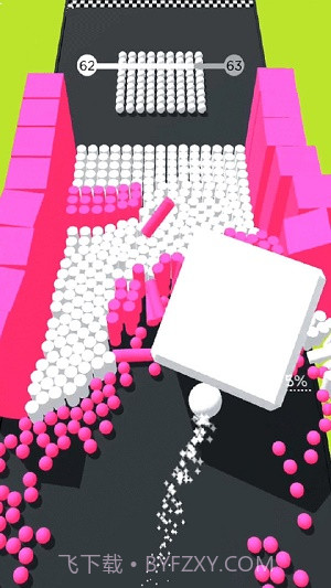 彩色躲避球球3D截图2 彩色躲避球球3D截图2