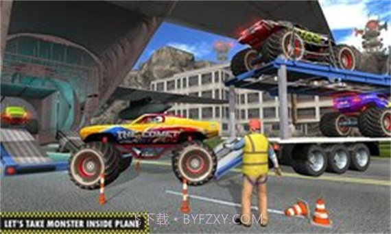 巨型斜坡怪物卡车截图3