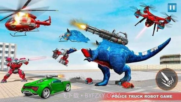 恐龙机器人模拟器截图1 恐龙机器人模拟器截图1