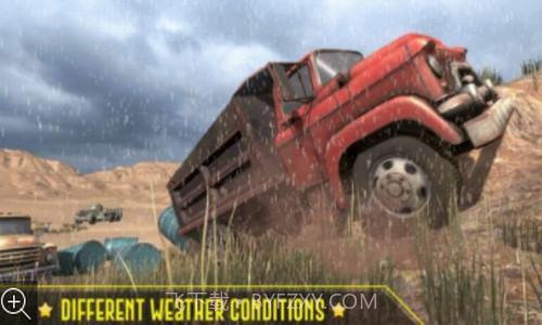 泥泞卡车越野货物截图3