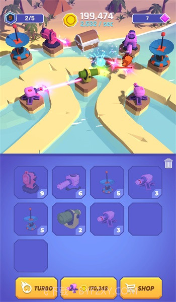 合并炮台截图1 合并炮台截图1