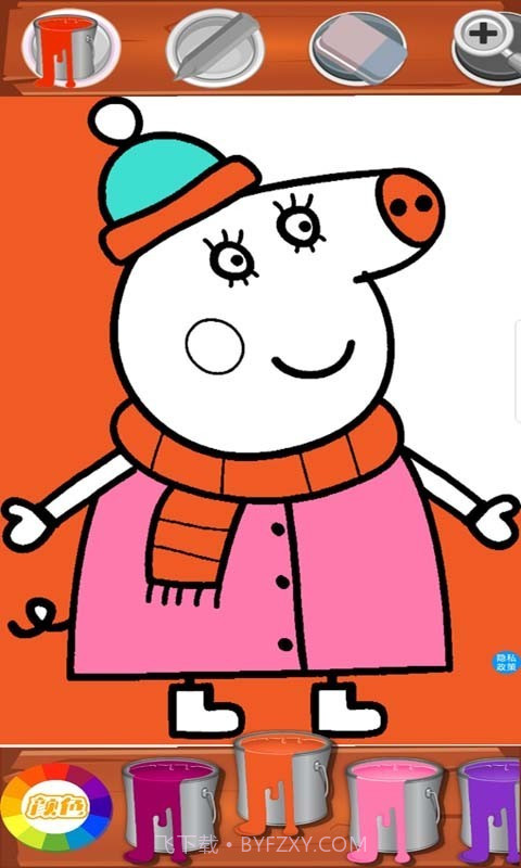 小猪佩奇涂鸦画本截图1