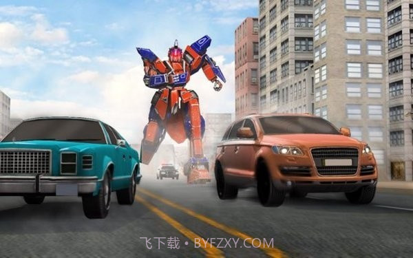 超级英雄机器人战斗截图2