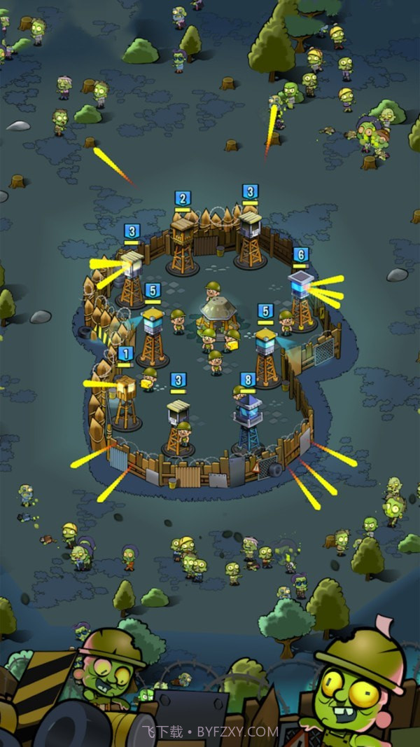 僵尸突袭大战截图3