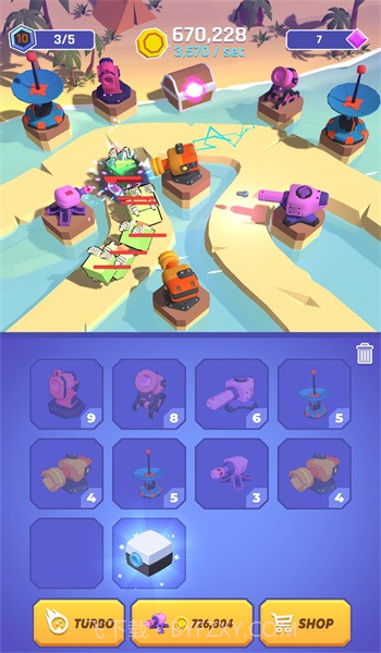 合并炮台截图3 合并炮台截图3