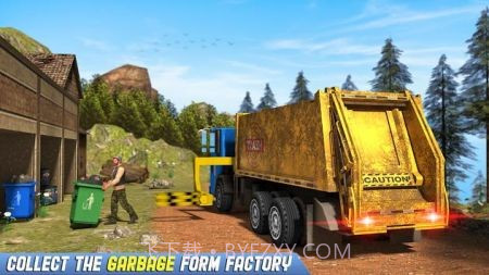 垃圾车驾驶游戏3D截图1 垃圾车驾驶游戏3D截图1