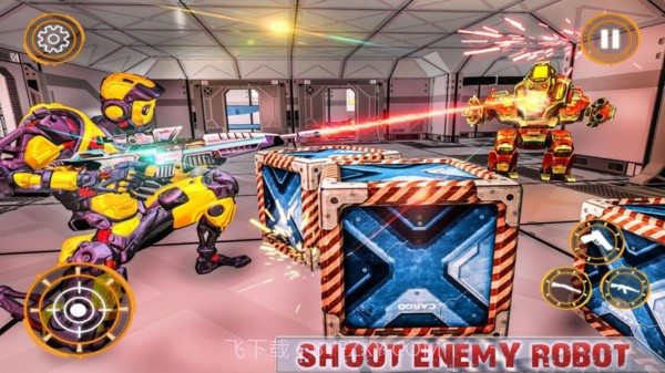 机器人精英射击截图2