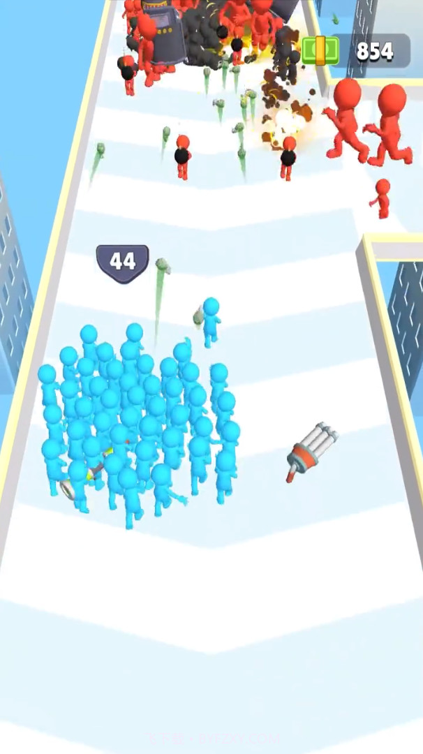 疯狂红蓝人截图2