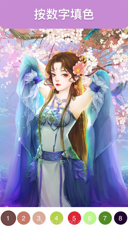 古风涂色截图5 古风涂色截图5