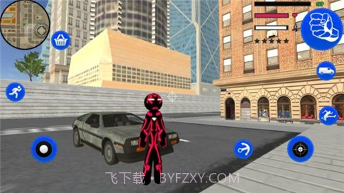 火柴人绳索红蜘蛛侠无限金币版截图1