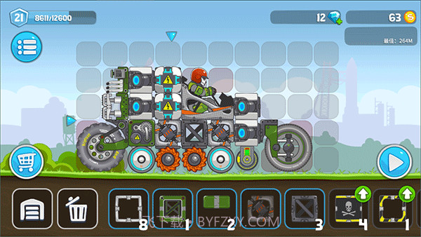 暴爽疯狂赛车无限金币无限钻石版截图1 暴爽疯狂赛车无限金币无限钻石版截图1