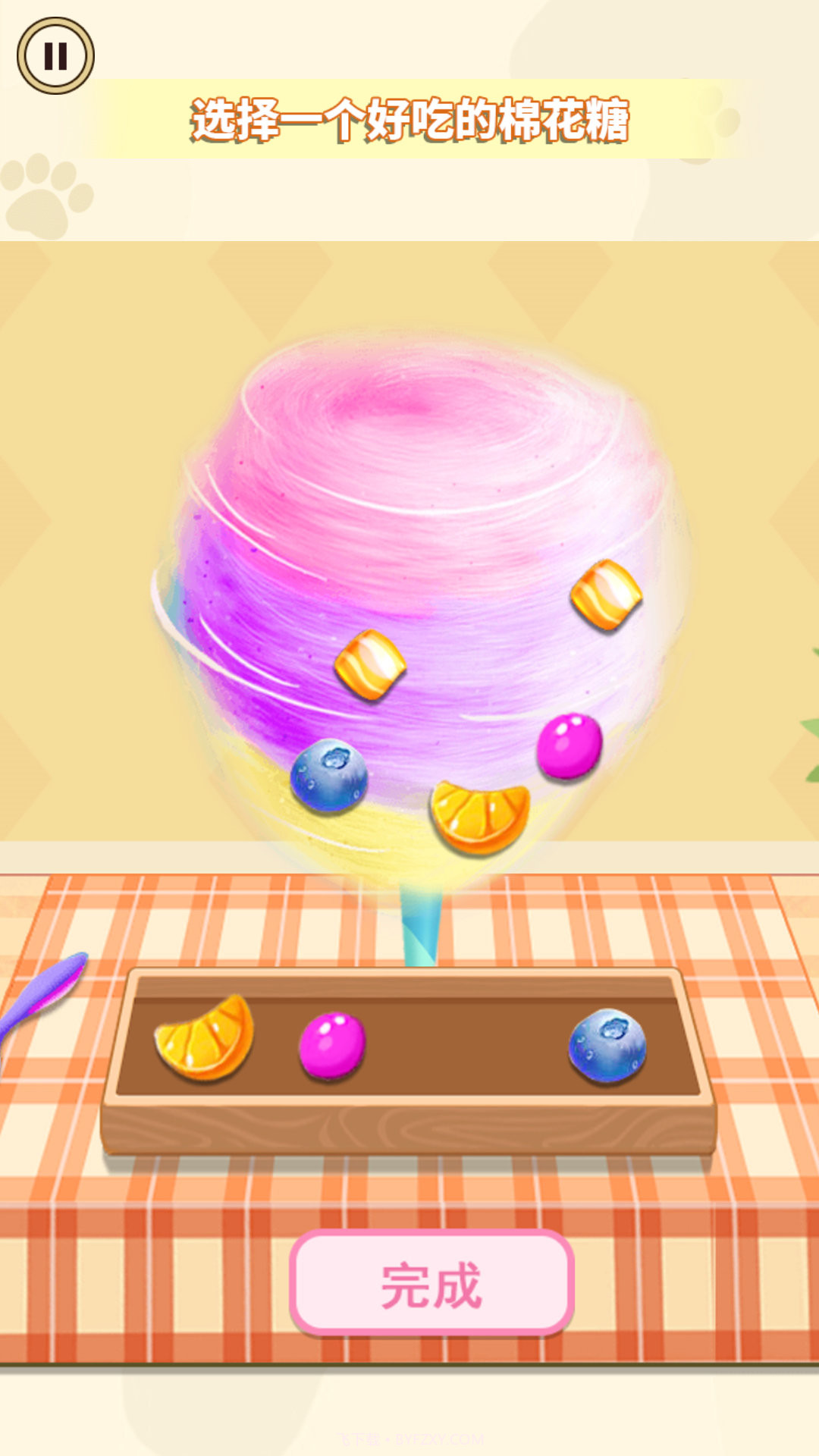 制作棉花糖模拟截图1 制作棉花糖模拟截图1