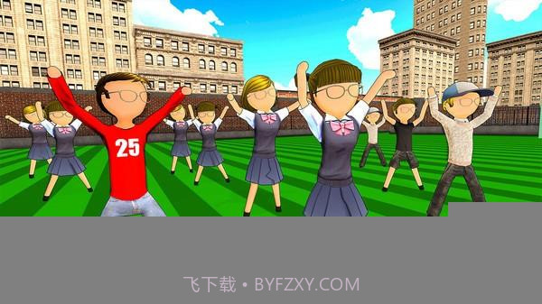 校园女孩火柴人截图2 校园女孩火柴人截图2