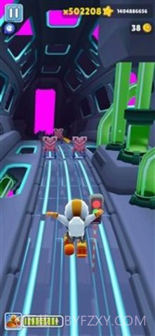 地铁跑酷太空版截图1