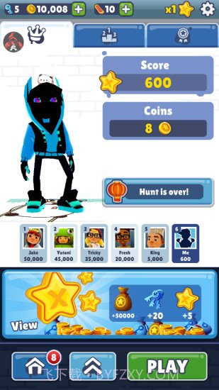 地铁跑酷彭于晏终极成品版截图1