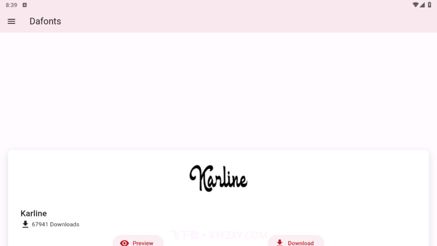 DaFont字体截图1
