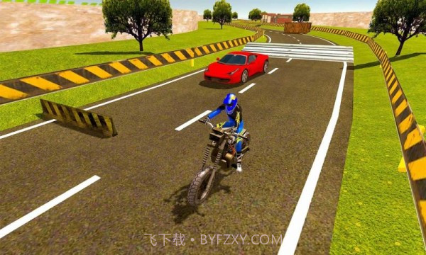 摩托车对决赛车截图3