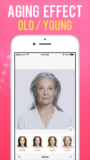 面部老化相机截图2