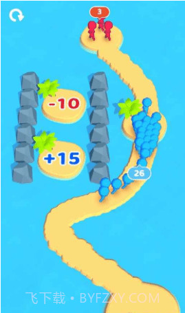 沙滩占领竞赛截图1 沙滩占领竞赛截图1