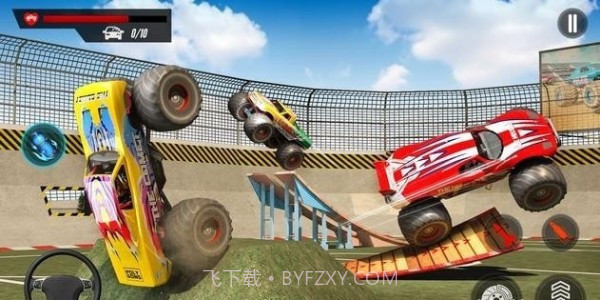 疯狂卡车毁灭撞击截图1 疯狂卡车毁灭撞击截图1