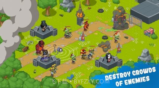 摇滚英雄塔防截图3