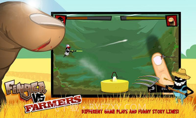 手指大战铁血农夫截图2