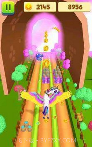 独角马疯狂跑酷截图4