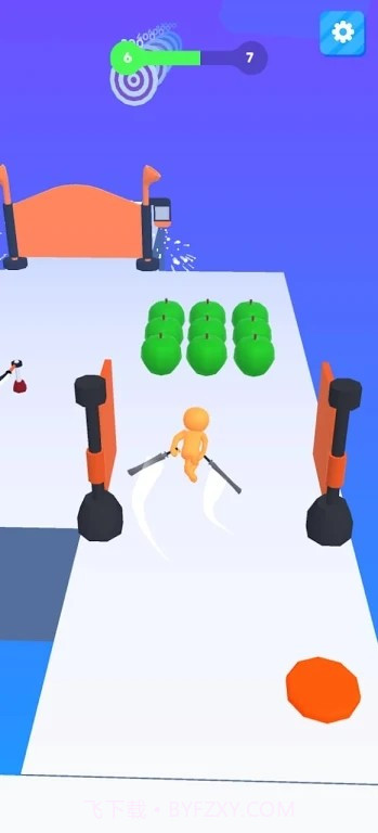 斜线战士3D截图1