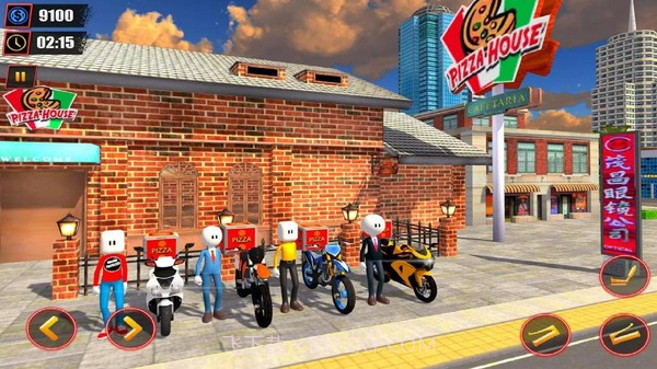 火柴人披萨送货员截图1 火柴人披萨送货员截图1