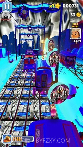 地铁跑酷奥特之城中文版截图4 地铁跑酷奥特之城中文版截图4