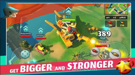 动物坦克大逃杀截图2