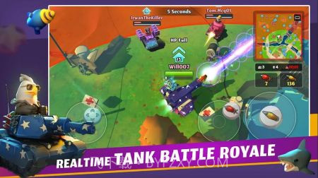 动物坦克大逃杀截图3